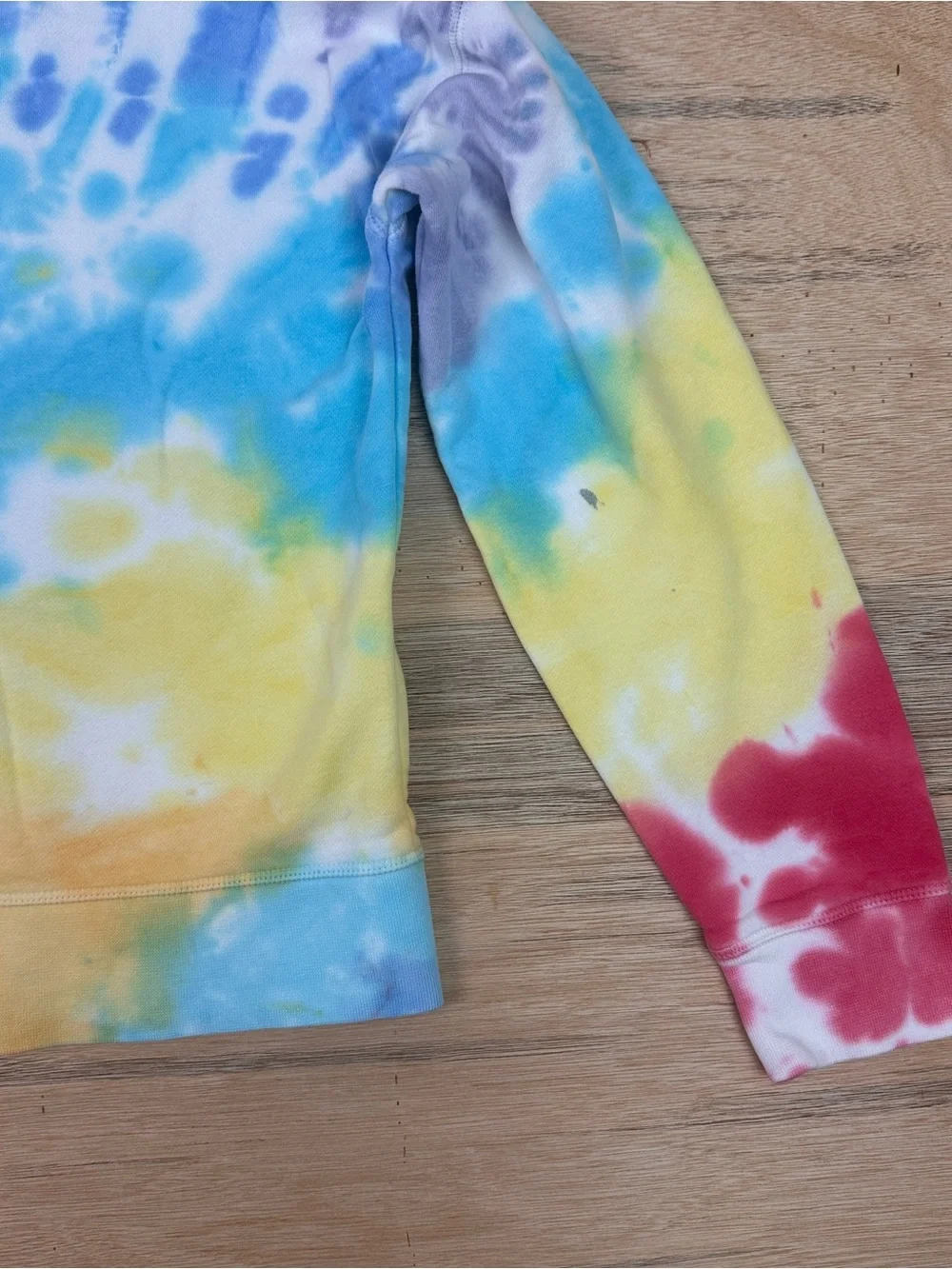 GAP Kids Rainbow Tie-Dye Hoodie